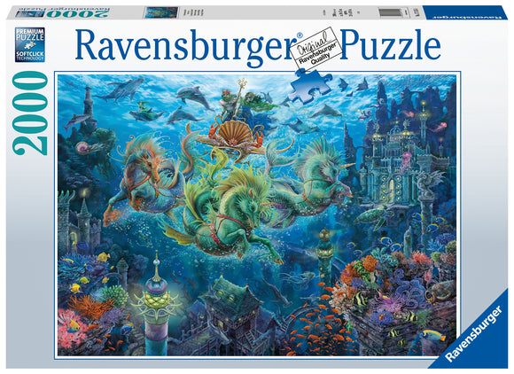 Ravensburger | Underwater Magic | 2000 Pieces | Jigsaw Puzzle