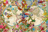 Flora & Fauna World Map | Ravensburger | 3000 Pieces | Jigsaw Puzzle