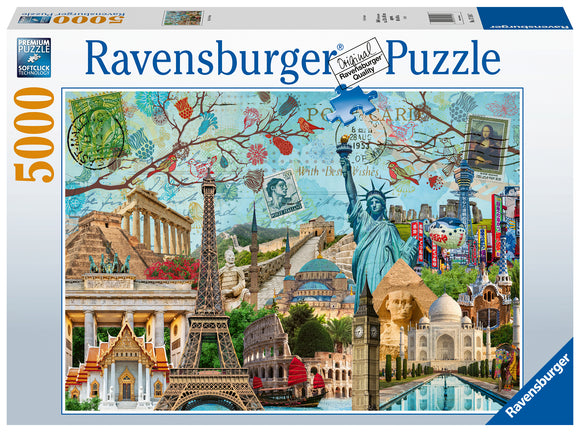 Ravensburger | Big City Collage | 5000 Pieces | Jigsaw Puzzle