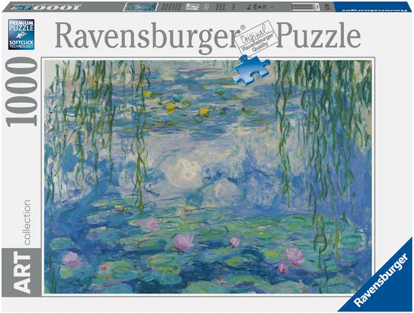 Waterlilles | Art Collection | Ravensburger | 1000 Pieces | World Championship Jigsaw Puzzle