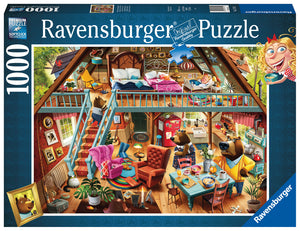 Ravensburger | Goldilocks Gets Caught! - Dean MacAdam | 1000 Pieces | Jigsaw Puzzle