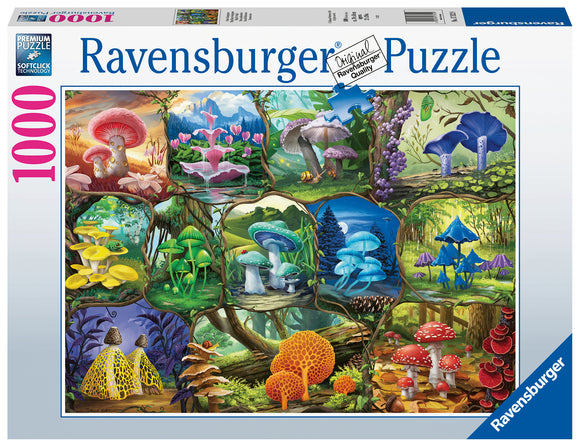Ravensburger | Beautiful Mushrooms | 1000 Pieces | Jigsaw Puzzle
