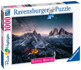 Three Peaks - Dolomites | Beautiful Mountains | Ravensburger | 1000 Pieces | Jigsaw Puzzle