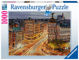 Ravensburger | Gran Via - Madrid | Victor Martinez | 1000 Pieces | Jigsaw Puzzle