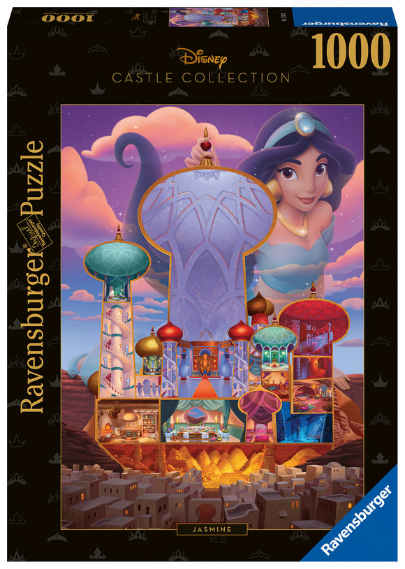 Ravensburger | Jasmine - Disney Castle Collection | 1000 Pieces | Jigsaw Puzzle