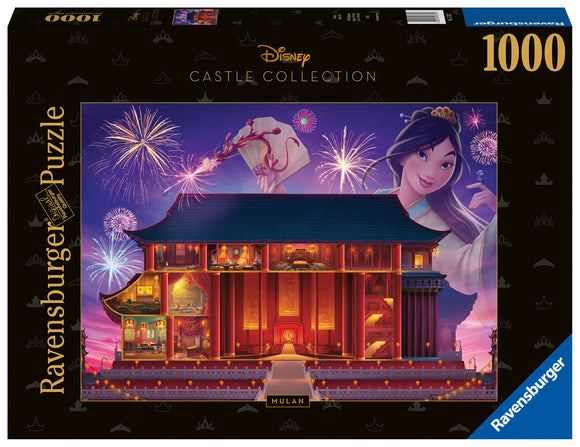 Ravensburger | Mulan - Disney Castle Collection | 1000 Pieces | Jigsaw Puzzle