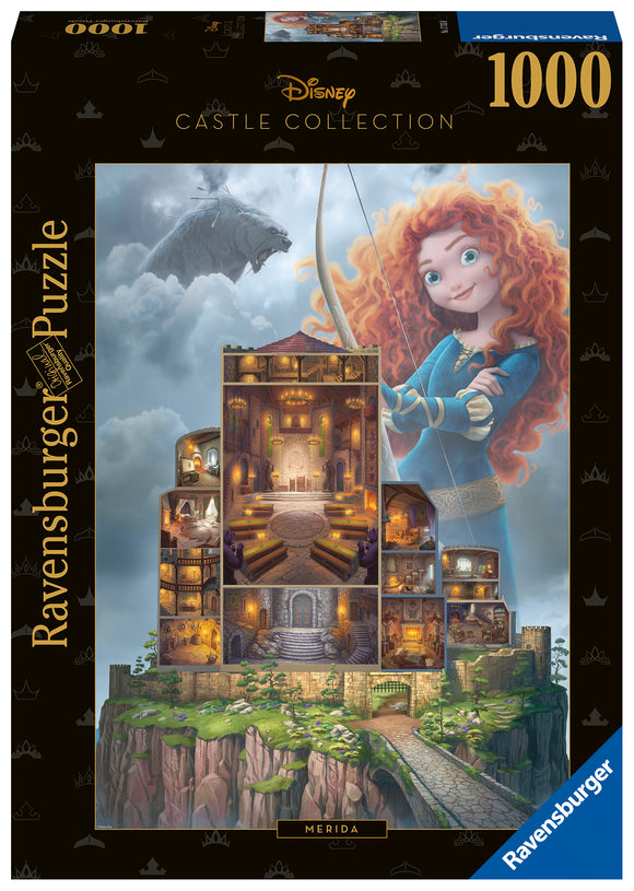 Ravensburger | Merida - Disney Castle Collection | 1000 Pieces | Jigsaw Puzzle