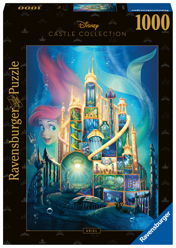 Ravensburger | Ariel - Disney Castle Collection | 1000 Pieces | Jigsaw Puzzle