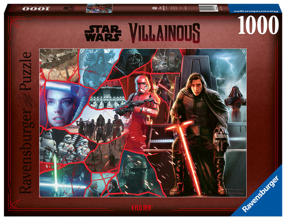 Ravensburger | Kylo Ren - Star Wars Villainous | 1000 Pieces | Jigsaw Puzzle