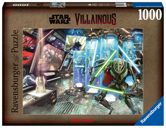 Ravensburger | General Grievous - Star Wars Villainous | 1000 Pieces | Jigsaw Puzzle