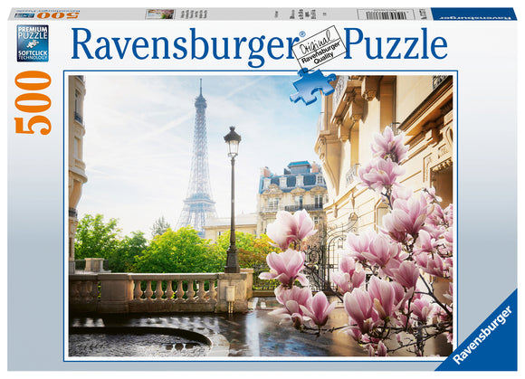 Ravensburger | Paris Skyline Photo | 500 Pieces | Jigsaw Puzzle