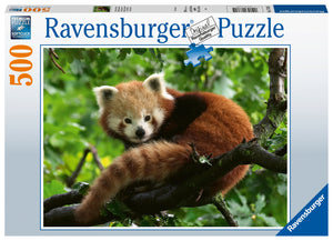 Ravensburger | Cute Red Panda | 500 Pieces | Jigsaw Puzzle