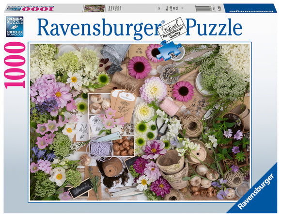 Ravensburger | For The Love Of Flowers | 1000 Pieces | Jigsaw Puzzle