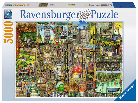 Ravensburger | Bizarre Town - Colin Thompson | 5000 Pieces | Jigsaw Puzzle
