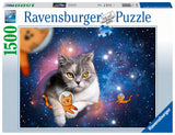 Cats In Outer Space | Ravensburger | 1500 Pieces | Jigsaw Puzzle