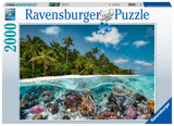 Ravensburger | A Dive In The Maldives | 2000 Pieces | Jigsaw Puzzle