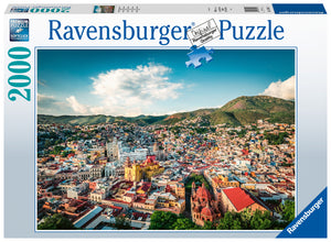 Colonial City In Guanajuato - Mexico | Ravensburger | 2000 Pieces | Jigsaw Puzzle