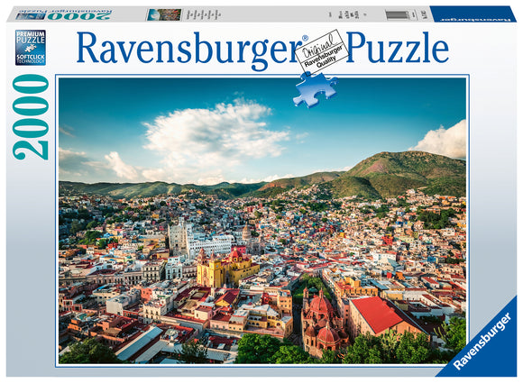 Ravensburger | Colonial City In Guanajuato - Mexico | 2000 Pieces | Jigsaw Puzzle