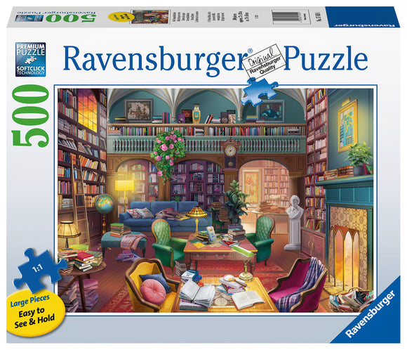 Dream Library | Ravensburger | 500 Extra Large Pieces | Jigsaw Puzzle