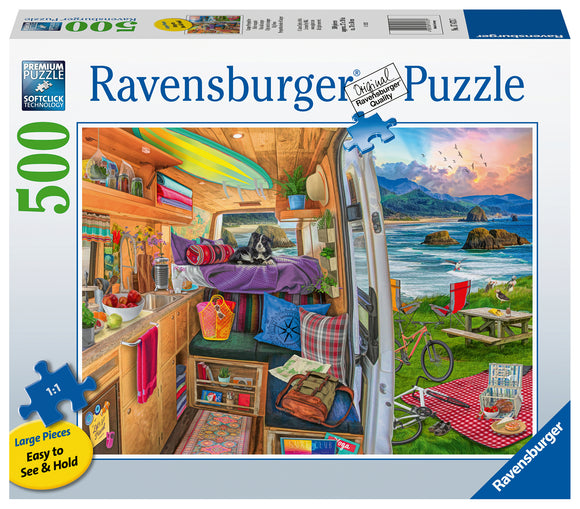 Rig Views | Ravensburger | 500 Extra Large Pieces | Jigsaw Puzzle
