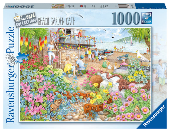 Ravensburger | Beach Garden Cafe | 1000 Pieces | Jigsaw Puzzle