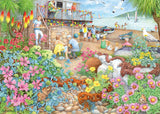 Ravensburger | Beach Garden Cafe | 1000 Pieces | Jigsaw Puzzle