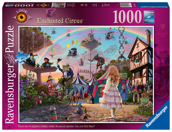 Ravensburger | Enchanted Circus - Look and Find No.2 | 1000 Pieces | Jigsaw Puzzle