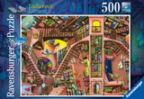 Ravensburger | Ludicrous Library - Colin Thompson | 500 Pieces | Jigsaw Puzzle