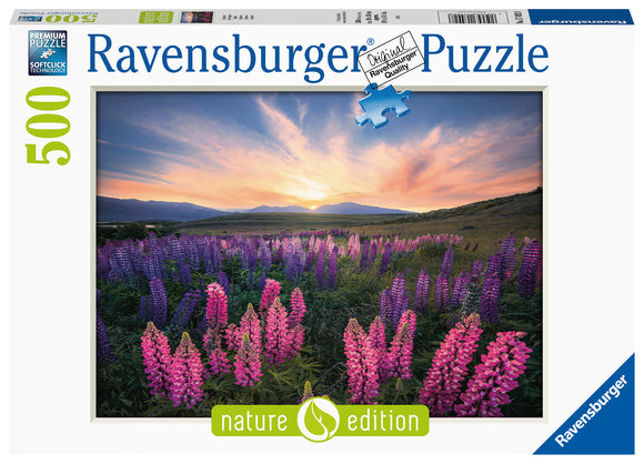 Ravensburger | Lupines | Nature Edition | 500 Pieces | Jigsaw Puzzle