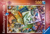 Ravensburger | The Archaeologists Desk - Aimee Stewart | 500 Pieces | Jigsaw Puzzle