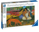 Arearea (The Red Dog) - Gauguin | Art Collection | WJPC | Ravensburger | 1000 Pieces | World Championship Jigsaw Puzzle