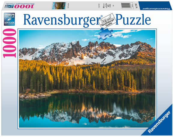 Ravensburger | Lake Carezza | 1000 Pieces | Jigsaw Puzzle