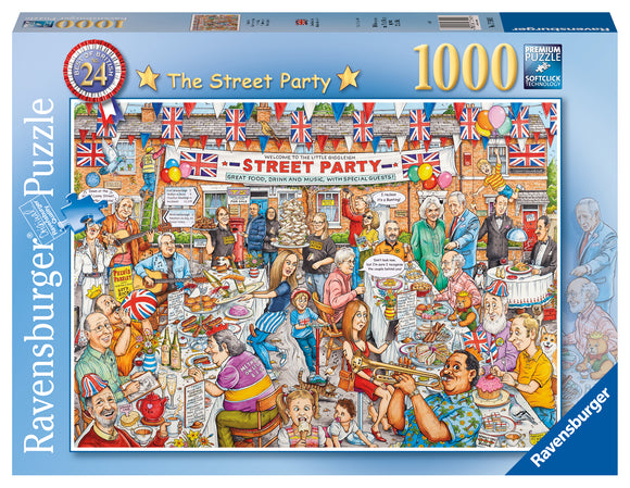 Ravensburger | The Street Party - Best Of British No.24 | 1000 Pieces | Jigsaw Puzzle