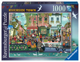 Ravensburger | Riverside Town - Angela Holland | 1000 Pieces | Jigsaw Puzzle