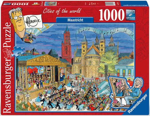 Ravensburger | Maastricht - Fleroux Cities | 1000 Pieces | Jigsaw Puzzle
