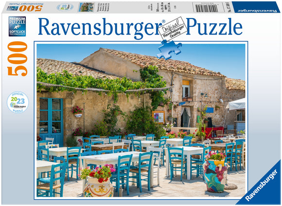 Ravensburger | Marzamemi - Sicily | WJPC | 500 Pieces | 2023 World Championship Jigsaw Puzzle