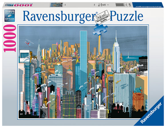 Ravensburger | I Am New York - Carlo Stango | 1000 Pieces | Jigsaw Puzzle