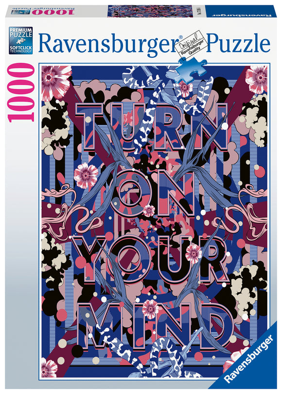 Ravensburger | Turn on Your Mind - Gemma O'Brien | 1000 Pieces | Jigsaw Puzzle