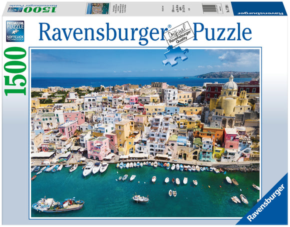 Ravensburger | View of Procida | 1500 Pieces | Jigsaw Puzzle