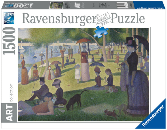Ravensburger | A Sunday Afternoon - Georges Seurat | Art Collection | 1500 Pieces | Jigsaw Puzzle
