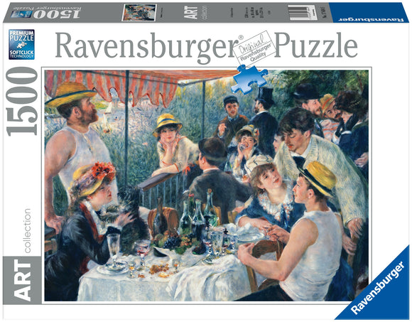 Ravensburger | The Rowers Breakfast - Pierre-Auguste Renoir | Art Collection | 1500 Pieces | Jigsaw Puzzle