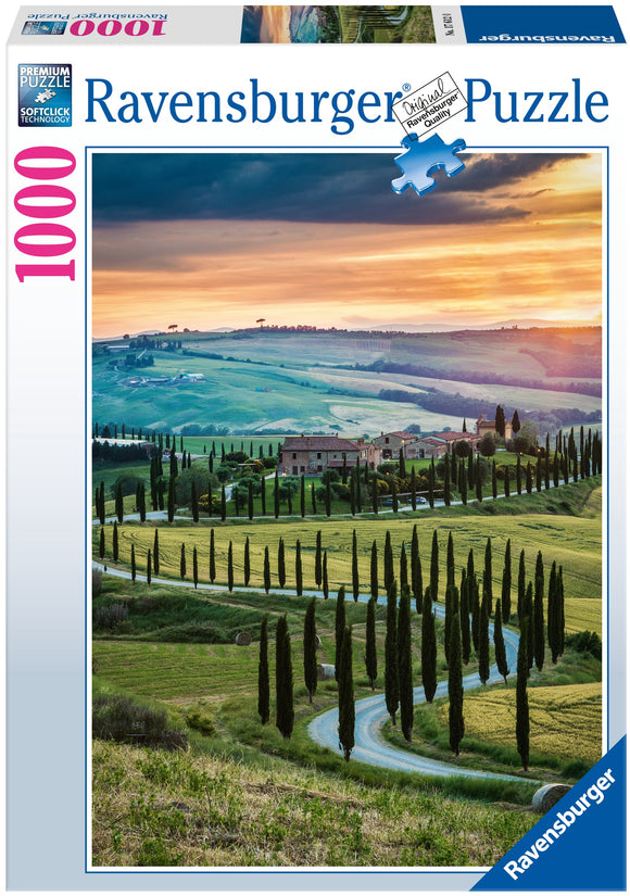 Ravensburger | Orcia Valley - Tuscany | 1000 Pieces | Jigsaw Puzzle