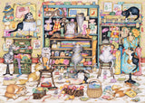 Crazy Cats... Mrs Hardwick's Haberdashery - Vintage No.15 | Linda Jane Smith | Ravensburger | 1000 Pieces | Jigsaw Puzzle