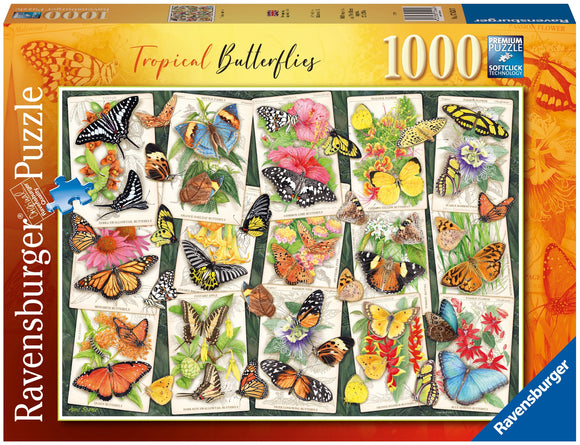 Ravensburger | Tropical Butterflies | 1000 Pieces | Jigsaw Puzzle