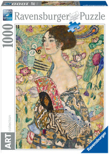 Lady With A Fan - Klimt | Art Collection | Ravensburger | 1000 Pieces | Jigsaw Puzzle