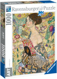 Lady With A Fan - Klimt | Art Collection | Ravensburger | 1000 Pieces | Jigsaw Puzzle