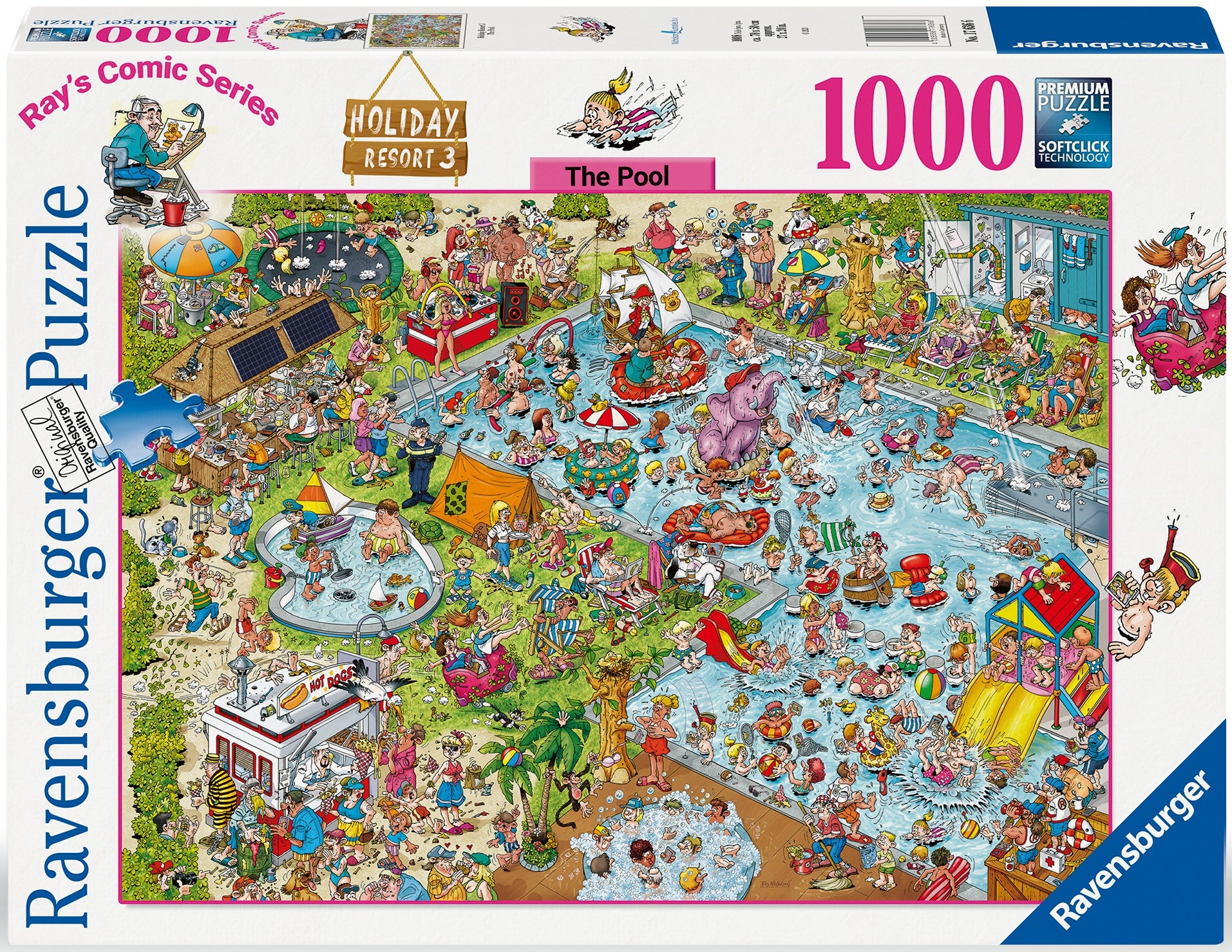 Ravensburger 12000721 - Pamplona - puzzle 1500 pezzi – puzzle adulti e ragazzi da 14 anni