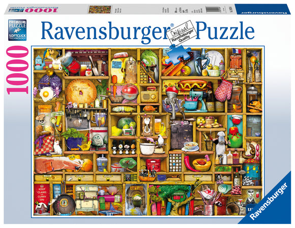 Ravensburger | The Kitchen Cupboard - Curious Cupboards | Colin Thompson | 1000 Pieces | Jigsaw Puzzle