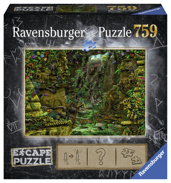 Ravensburger | The Temple Grounds - Escape Room | 759 Pieces | Jigsaw Puzzle