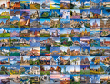 Ravensburger | 99 Places In Europe | 2000 Pieces | Jigsaw Puzzle